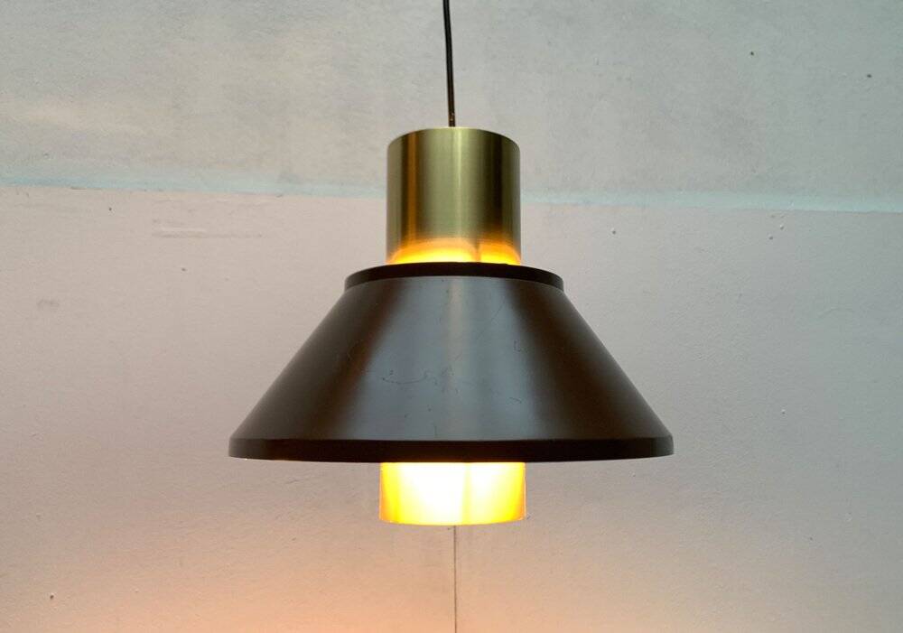 Mid-Century Danish Life pendant lamps by Jo Hammerborg for Fog & Mørup, 1960s, set of 2