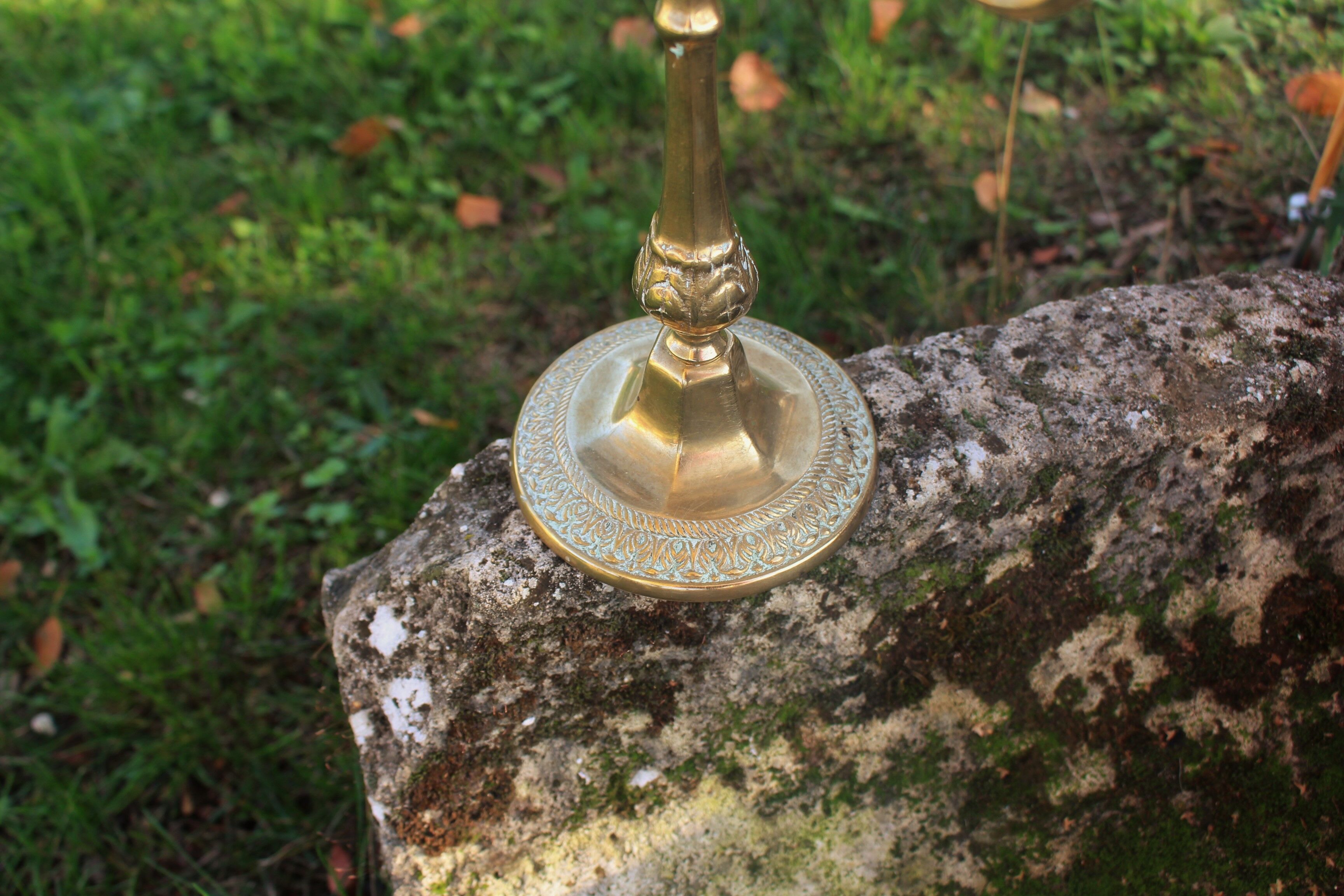 Chandelier brass