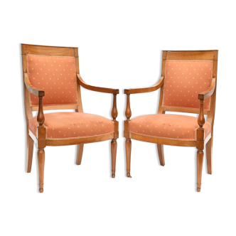 Pair of cherry chairs