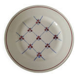 Large antique platter Badonviller Fénal Normandy pattern