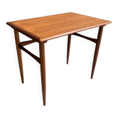 Table d'appoint en teck par Kai Kristiansen Danemark années 1960