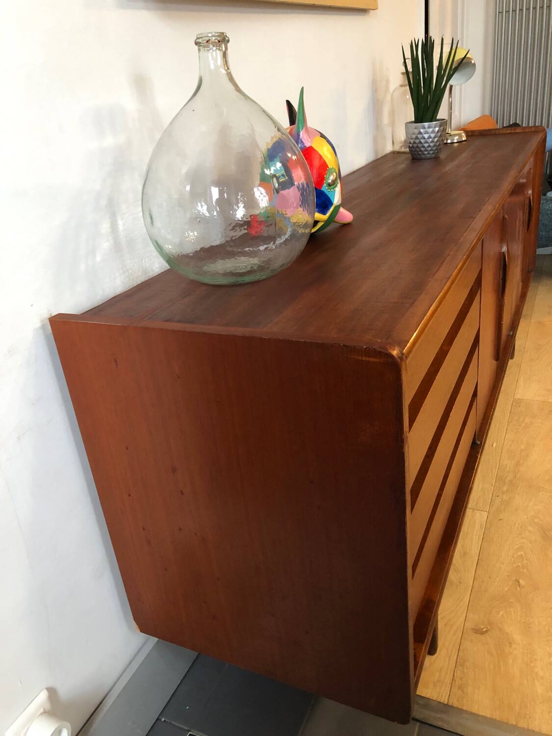 Vintage Scandinavian style sideboard