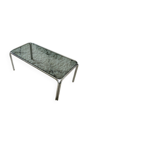 Table basse vintage tubulaire - esprit