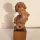 Bust girl in terracotta Nico Venzo