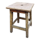 Workshop stool in wood