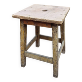 Tabouret d'atelier en bois