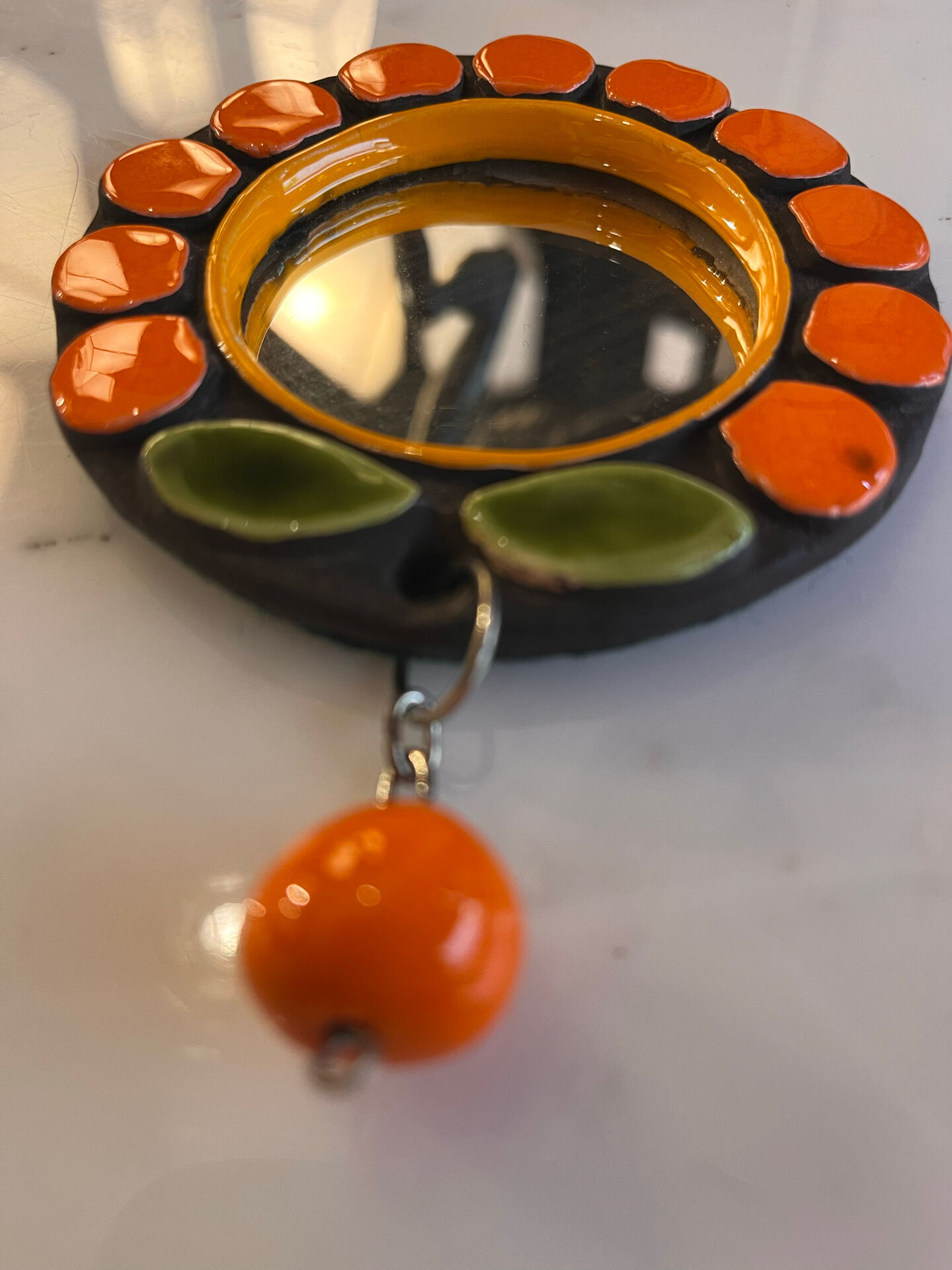Mythé Espelt pocket mirror