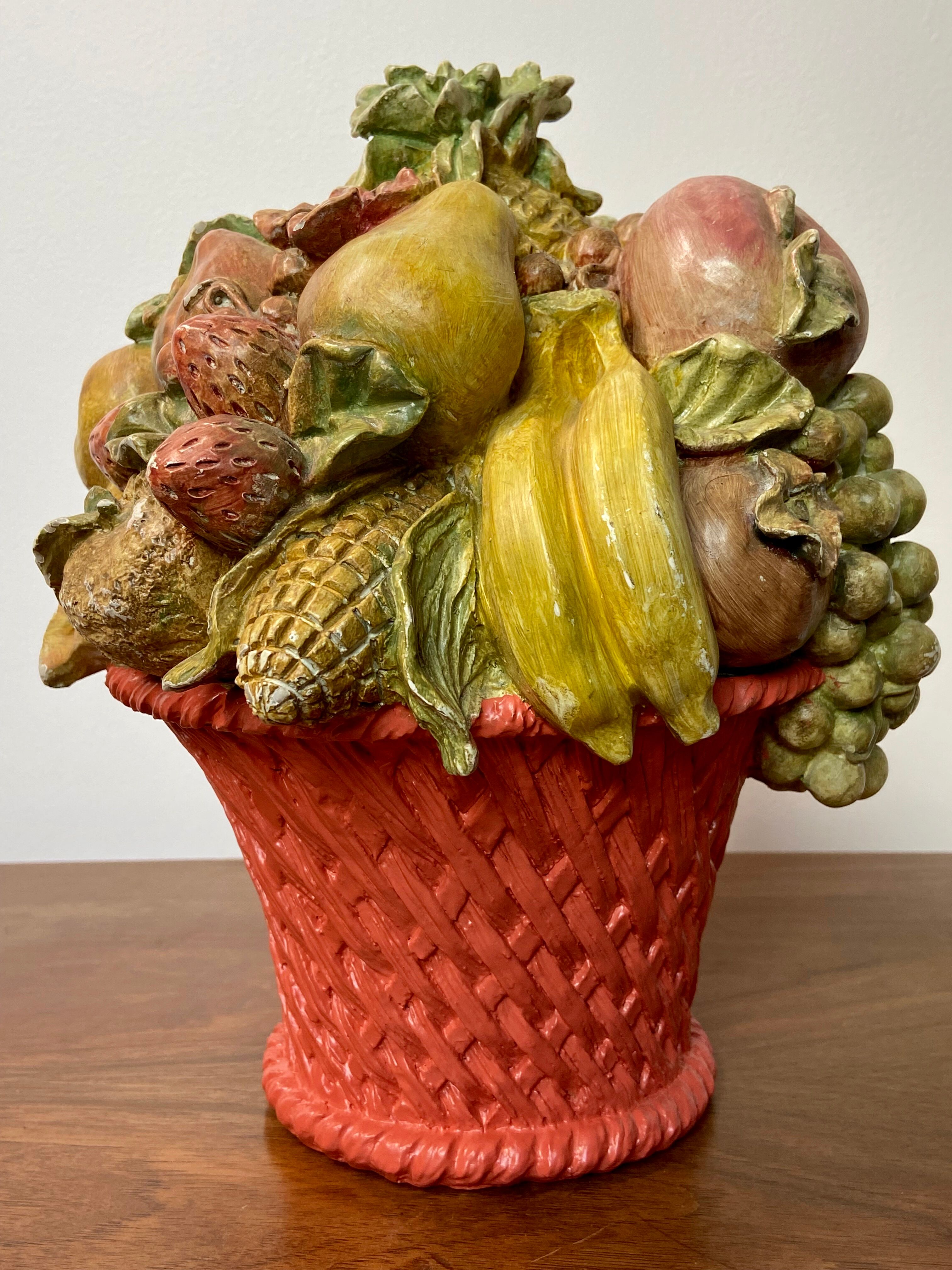 Decorative fruit basket
