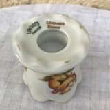 Limoges porcelain teddy bear egg cup