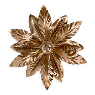 Vintage golden wall light