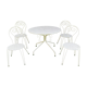 Wrought iron garden living room