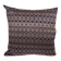 Housse de coussin Kachin bleu marine et rose (RIDA)
