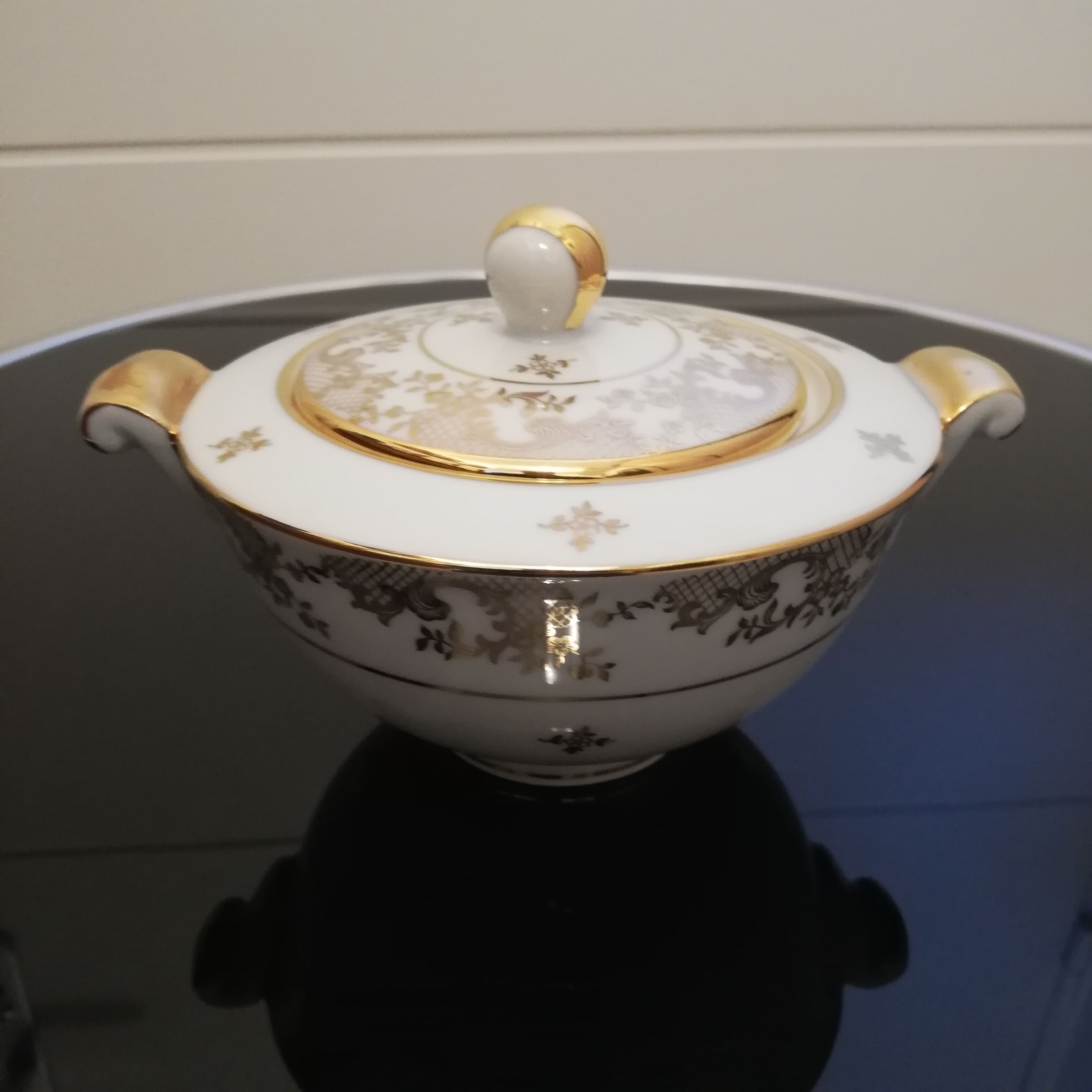 Limoges porcelain coffee service 19 pieces