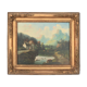 Huile sur toile Paysage
