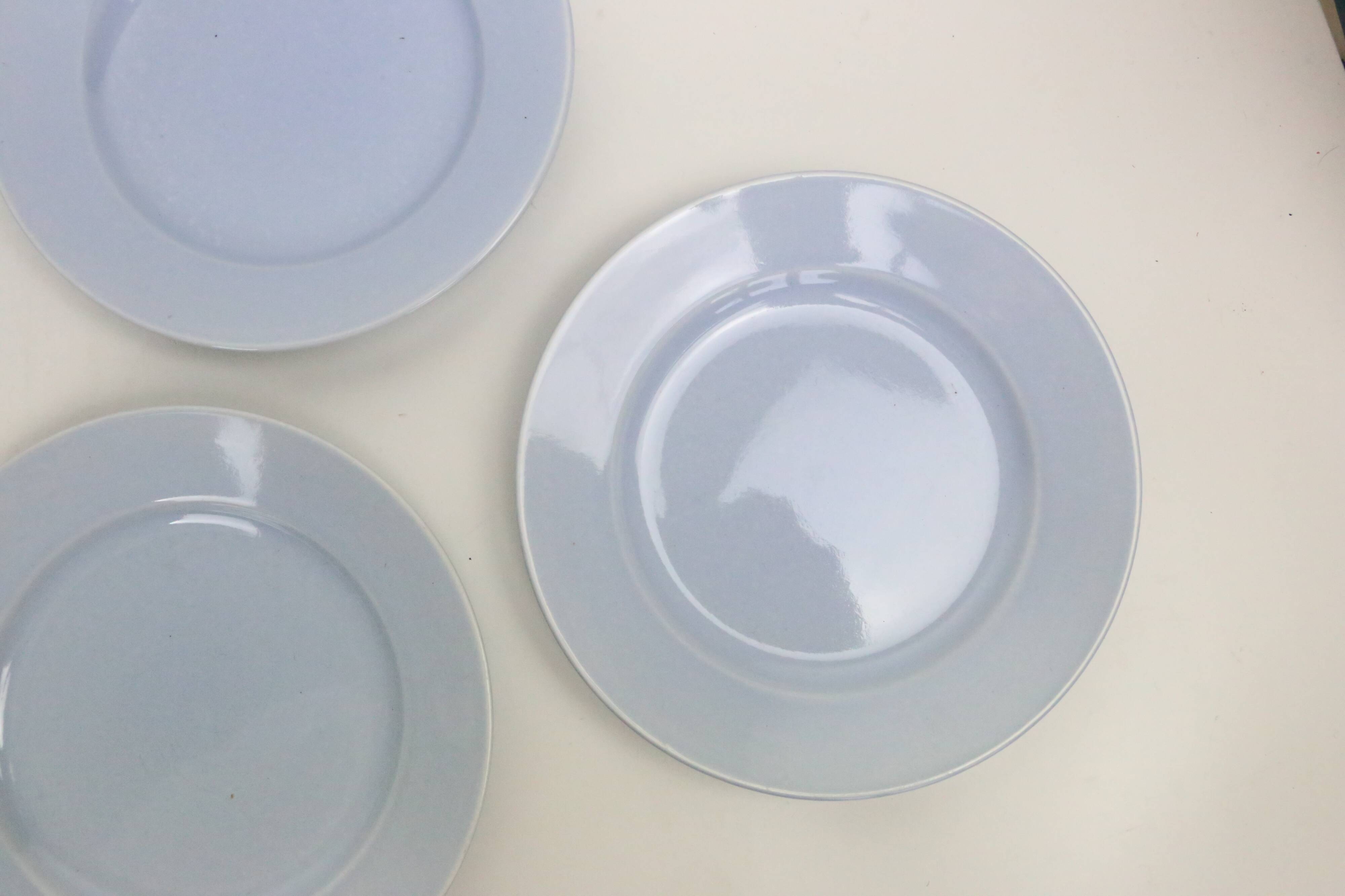 Dessert plates x5, baby blue, madeleines in Luxembourg