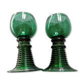 Paire de verres art déco