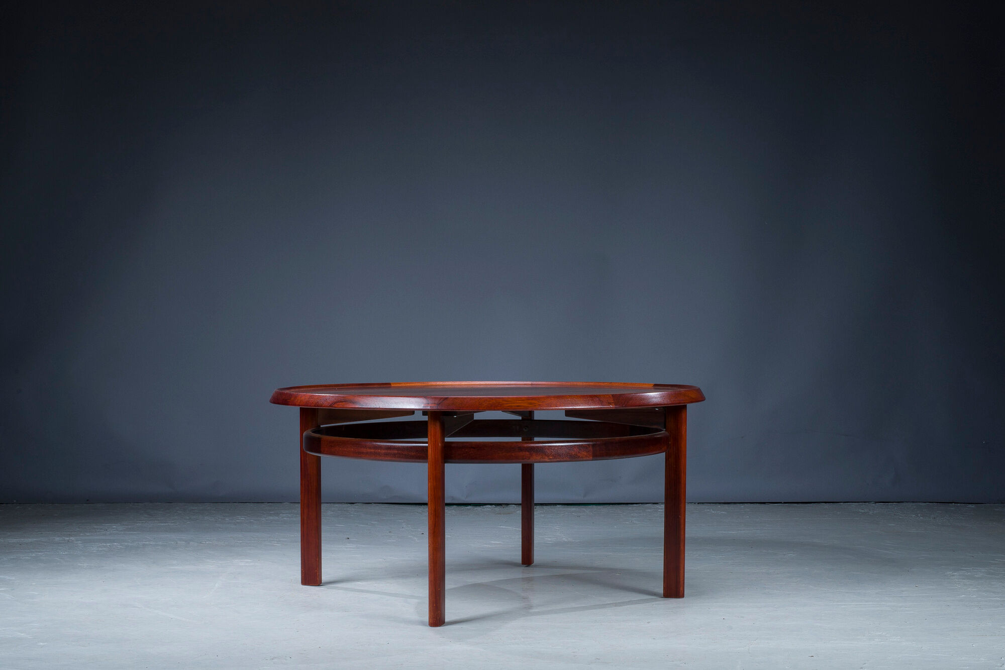 Mid-Century Rosewood Coffee Table by Torbjørn Device for Bruksbo, 1960s