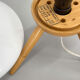 Midcentury Space Age Table Lamp "rocket" by ÚLUV, 1960s
