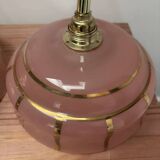 Pair of pink wall sconces