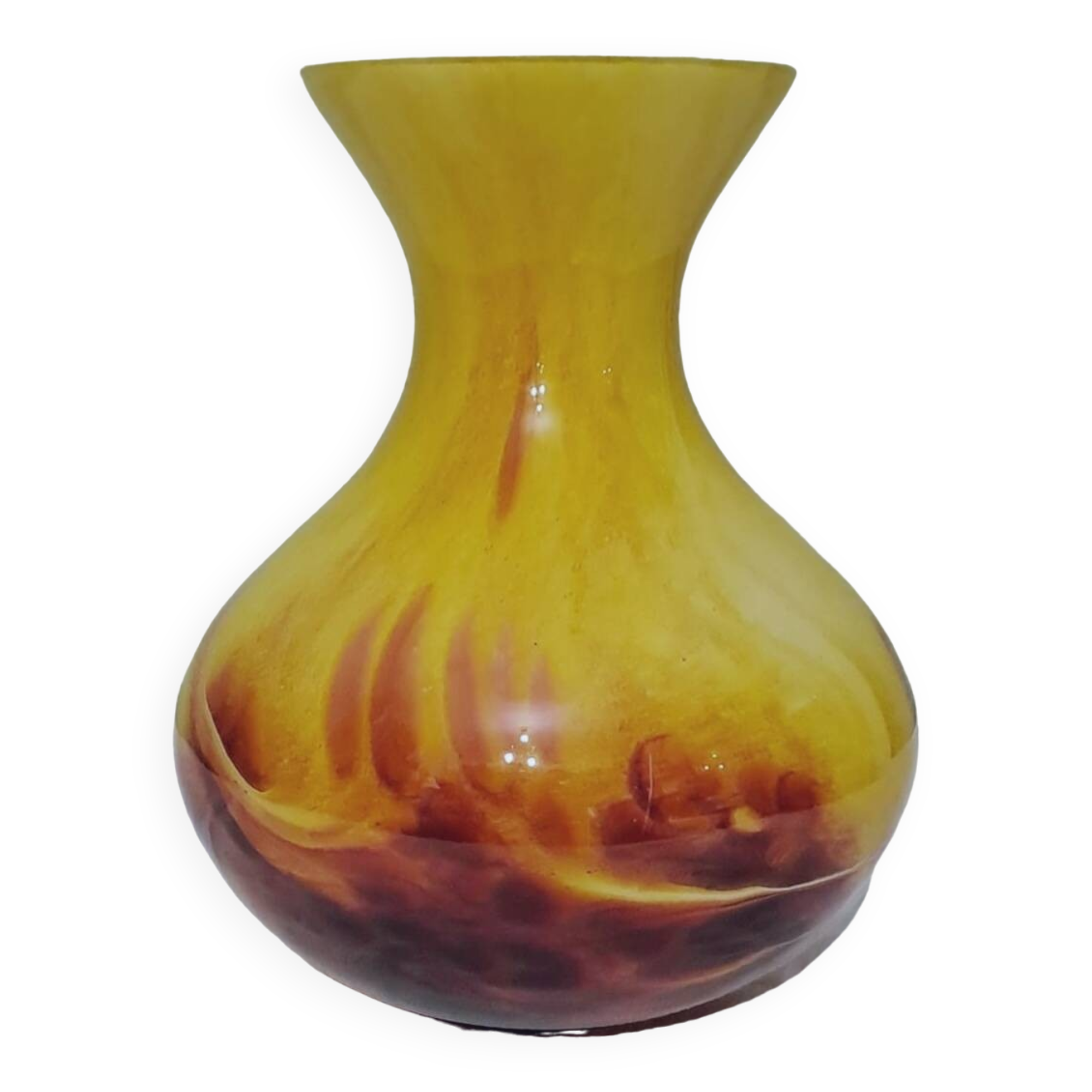 La Rochere blown glass paste vase