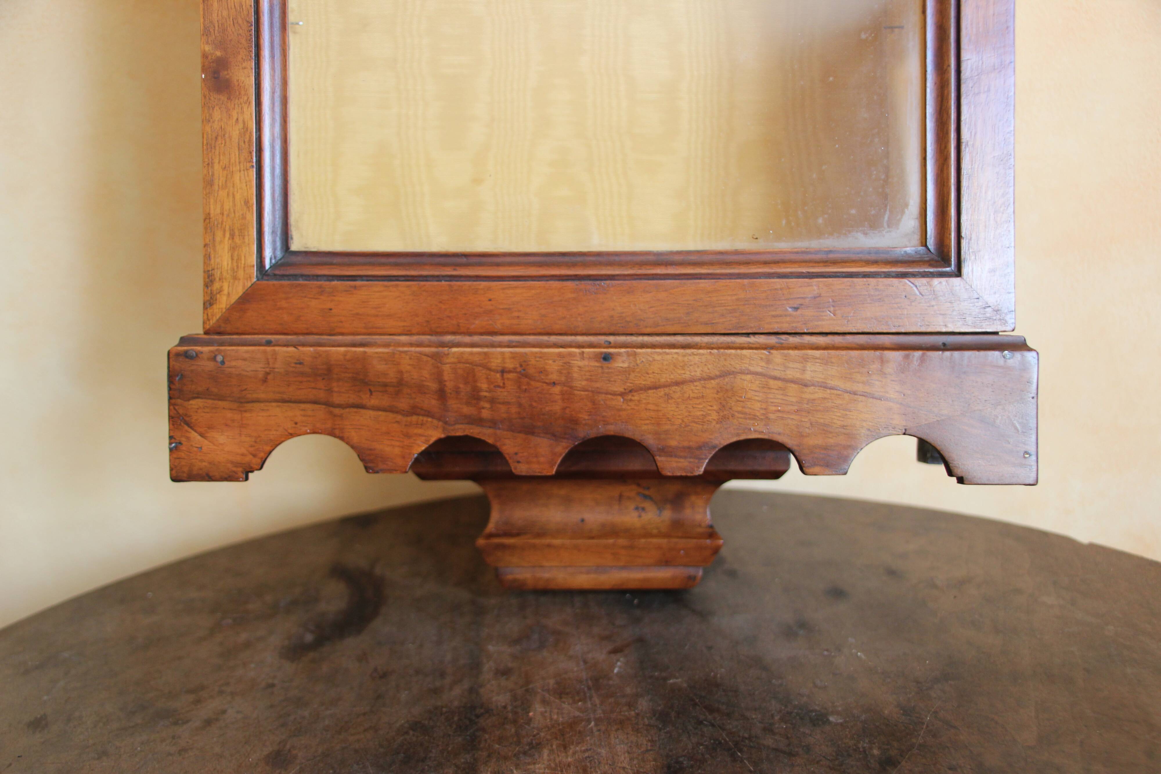 Nineteenth wooden showcase