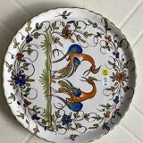 Plat en porcelaine de Gien
