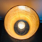 Vintage stoneware table lamp by Accolay, 70s