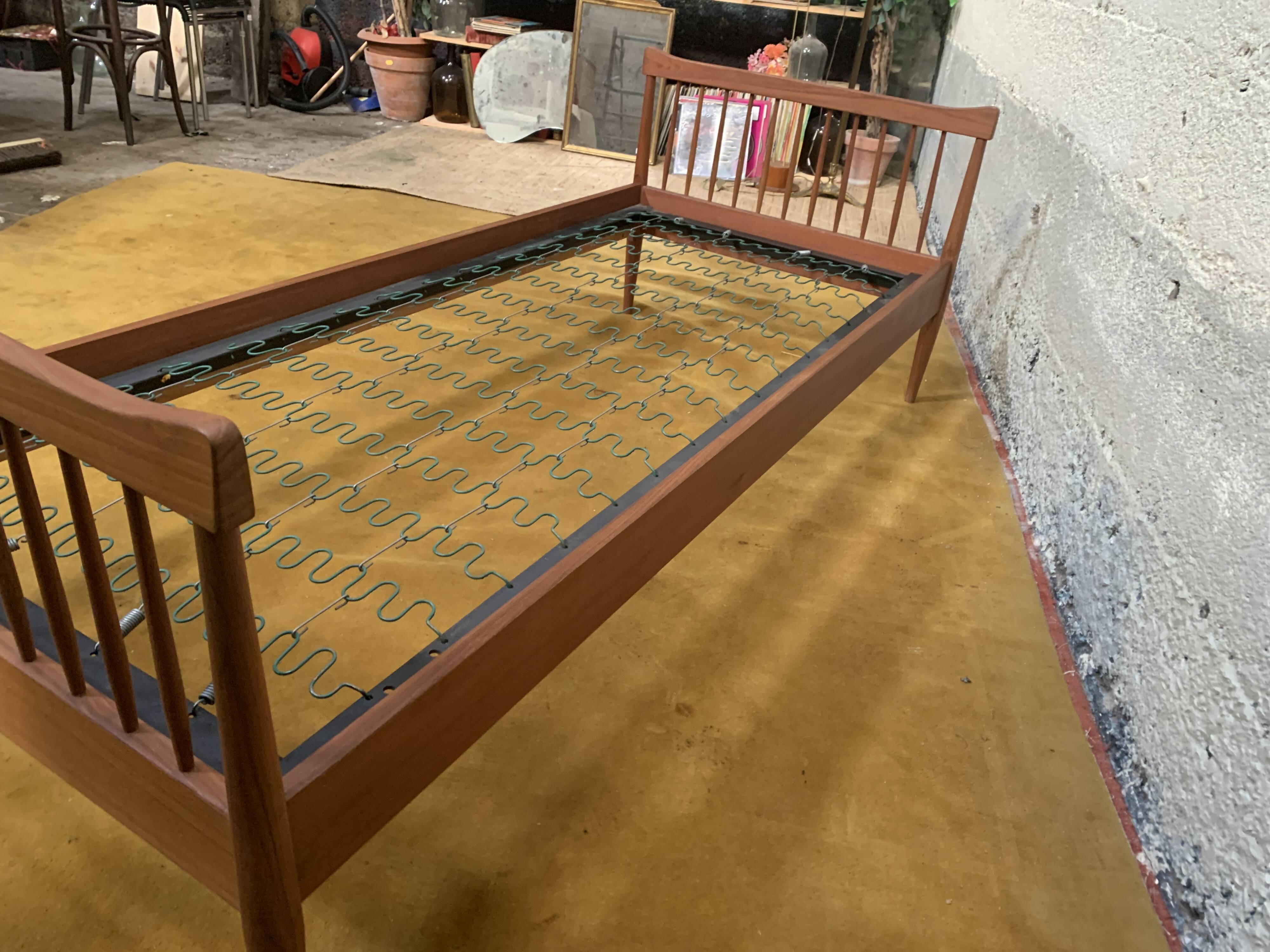 Scandinavian single bed made in Denmark