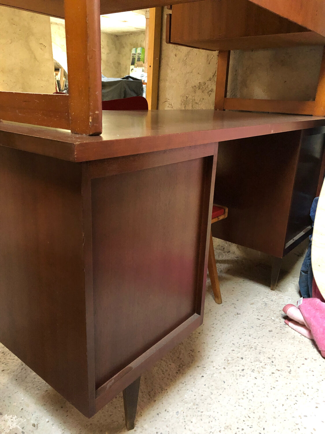 Scandinavian ebony office