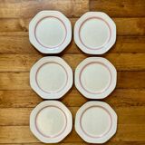 Set of 6 dessert plates
