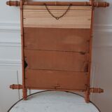 Bamboo barber mirror 20s