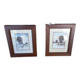 Pair of naive paintings