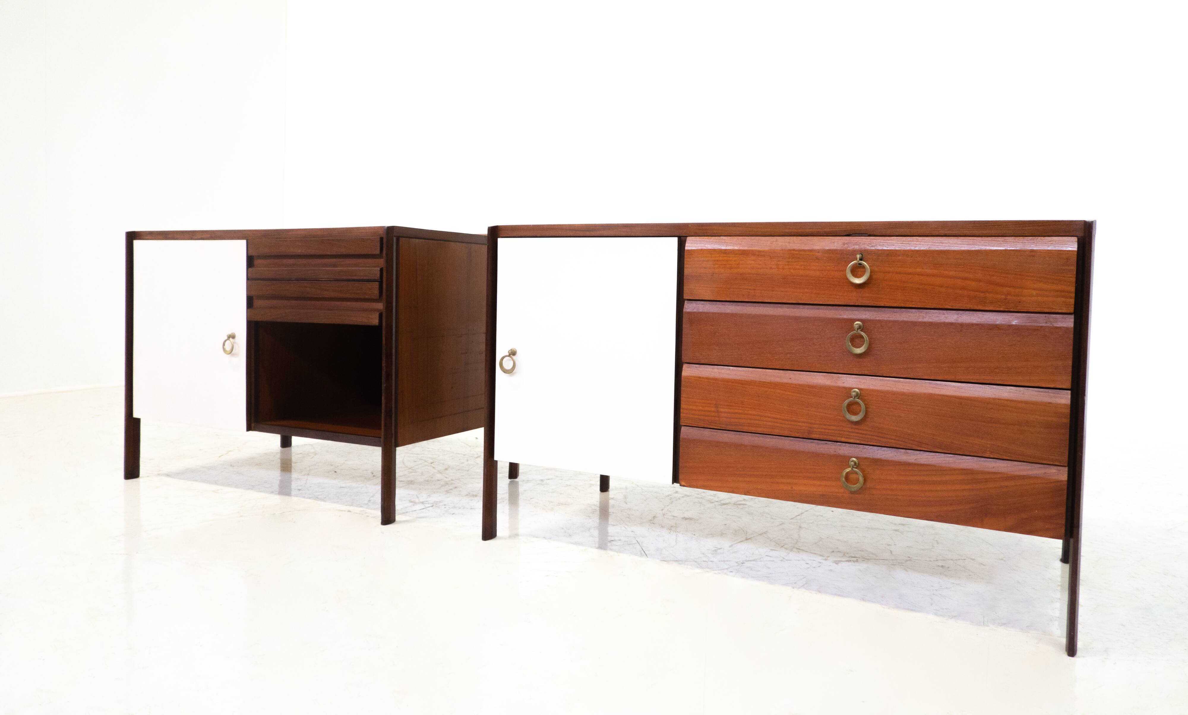 Mid-Century Wooden Sideboard, 1960s