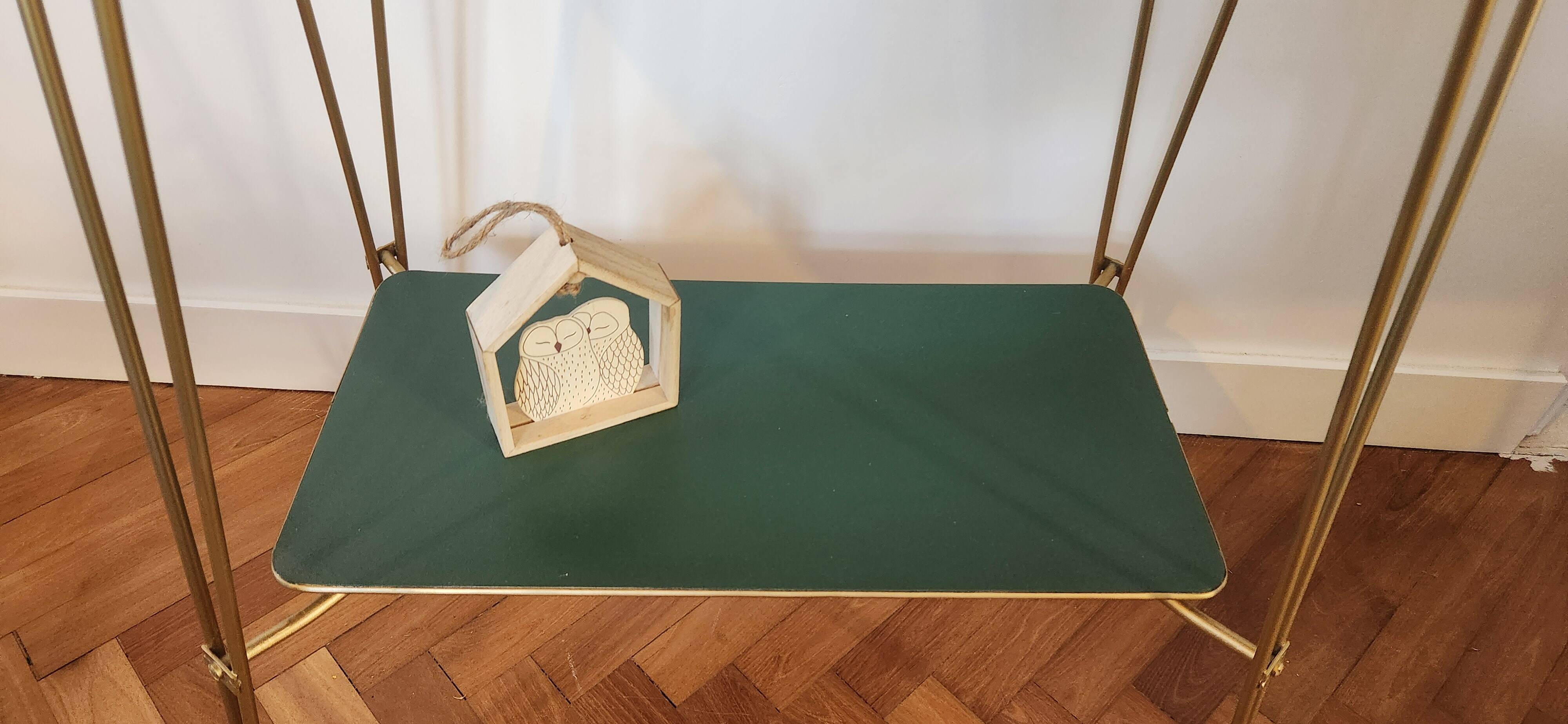 vintage rolling serving cart