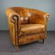 Sheep leather club chair
