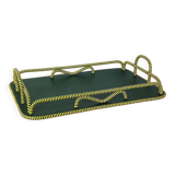 Scoubidou tray from the 60s
