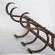 Wall coat rack