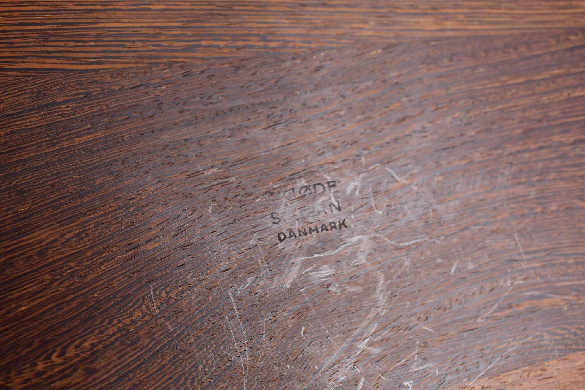 Wenge tray by Skjøde Skjern  1950s
