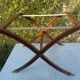 Red mahogany boat table - yacht