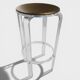Tabouret "Les Invisibles de Marais" en Plexiglas – Circa 1970