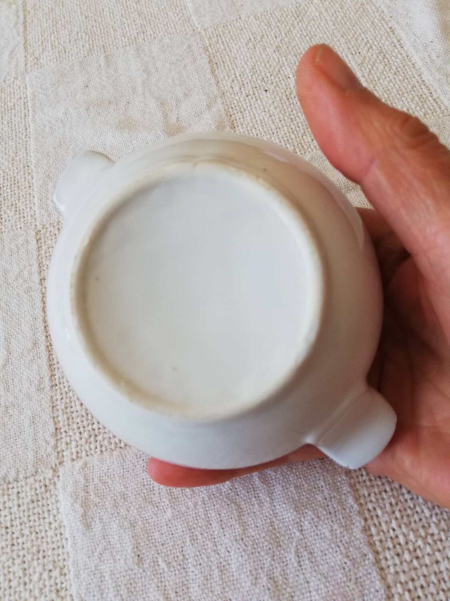 Lot dînette Vintage soupière et deux petites assiettes