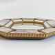 Venetian Modern Octagonal Wall Mirror, Handcrafted in Spain, Dated 1989