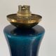 Vintage ceramic lamp from the 1970s.
