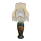 Green lamp in Art Deco style