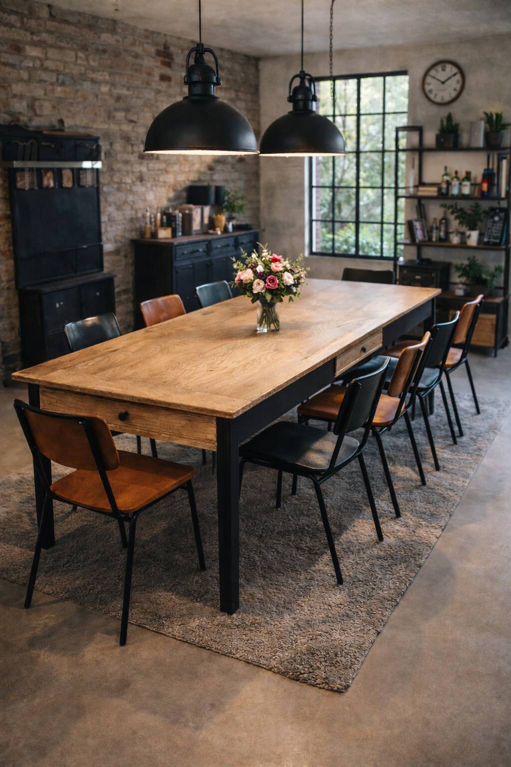 Renovated farmhouse table