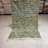 Tapis vert chiné 155x250cm