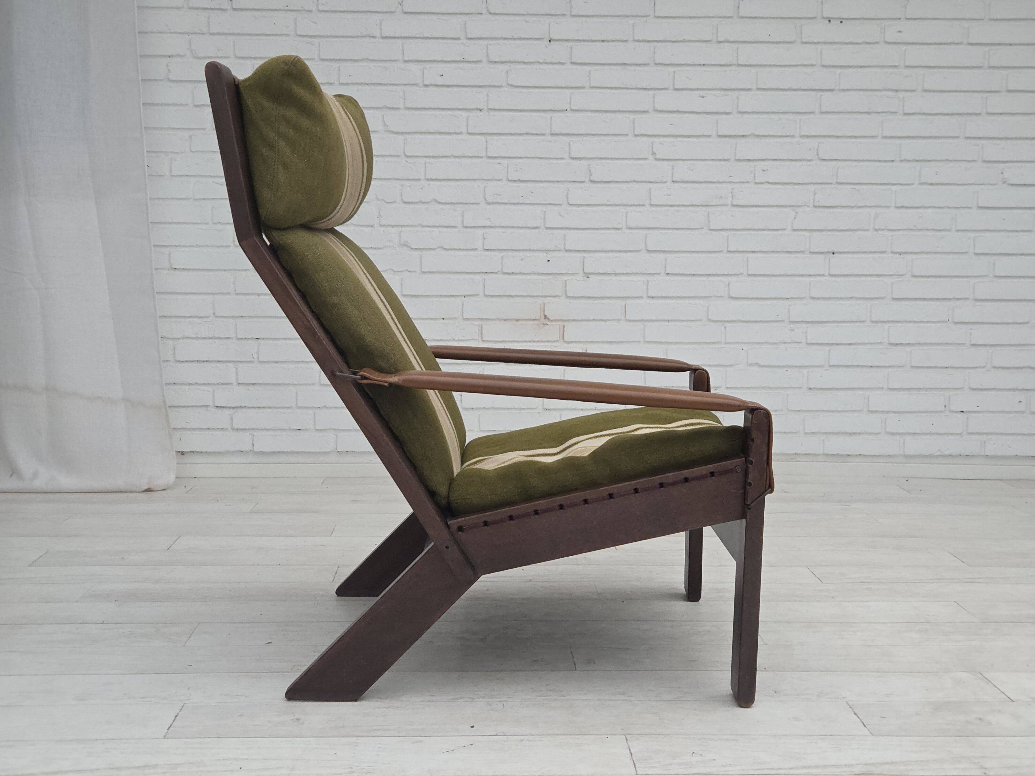 1970s, Norwegian design by Peter Opsvik for Westnofa, highback armchair.