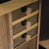 Console miroir design italien années 70