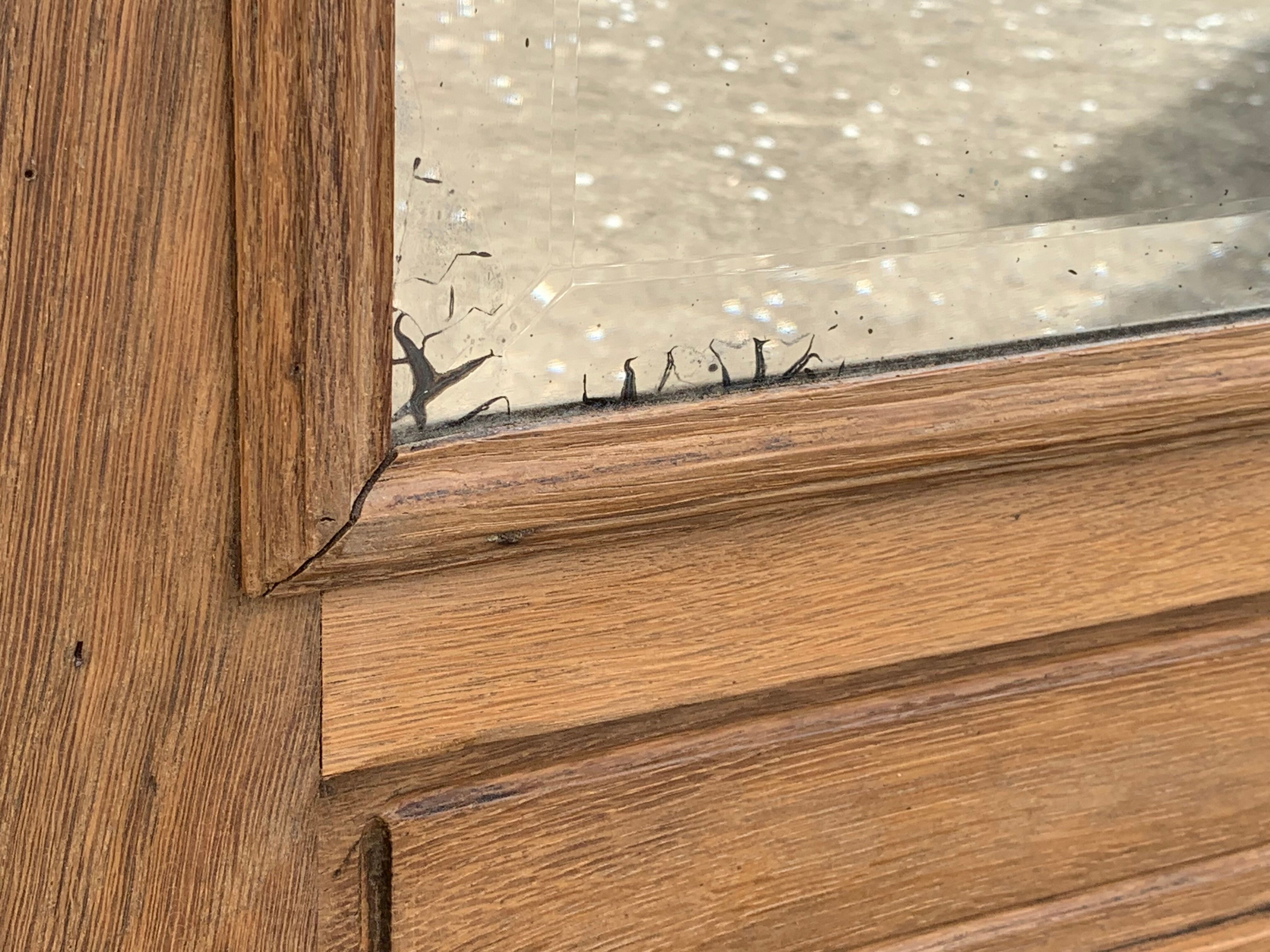 Parisian wardrobe raw wood 1920