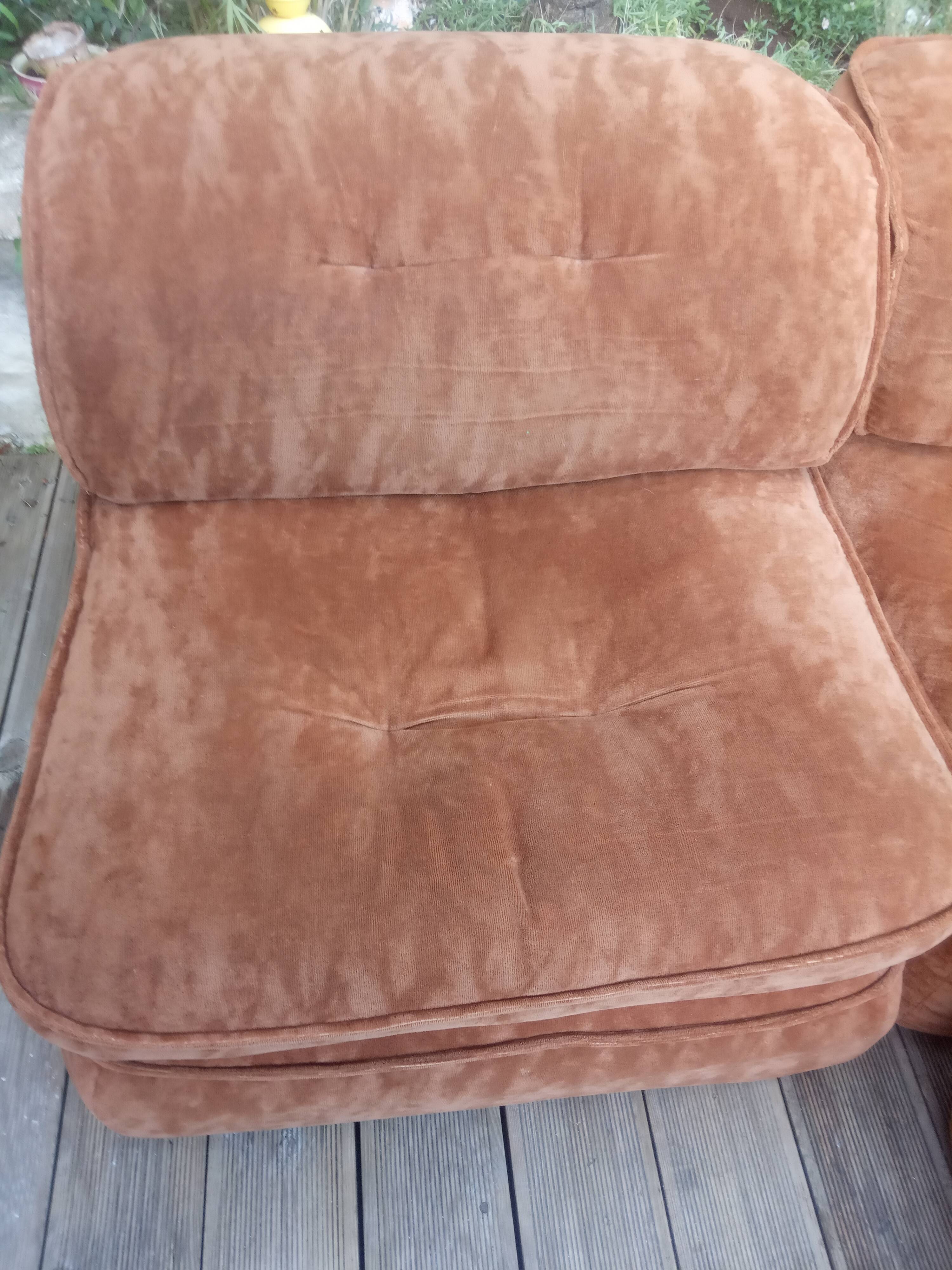 Vintage modular sofa 1970s